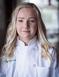 image of Ashley Madaras, a CIA culinary arts associate degree student