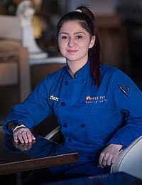 CIA student Barbara Di Paterio is in the applied food studies program.is