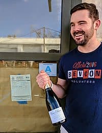 Headshot photo of Miles White, CIA wine graduate