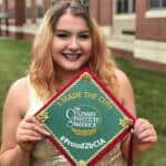 Photo of Allie's 2018 hat topper entry