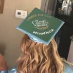 Photo of Ashley's 2018 hat topper entry