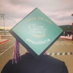 Photo image of Berkeley's high school graduation cap topper