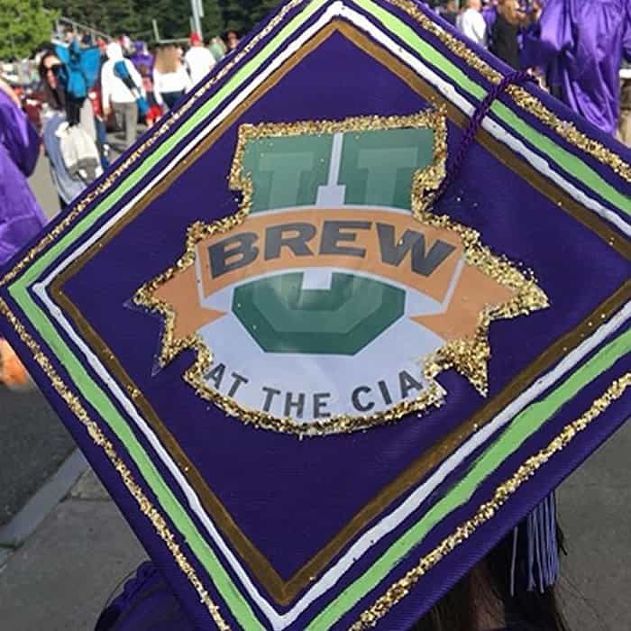 Photo image of Blake's high school graduation cap topper