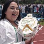 Photo image of Elizabeth Bonnot's high school graduation cap topper