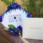 Photo image of Ellie's high school graduation cap topper