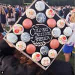 Image of Grace's 2018 cap topper