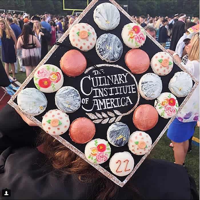 Image of Grace's 2018 cap topper