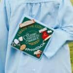 photo image of Symone's high school graduation cap topper