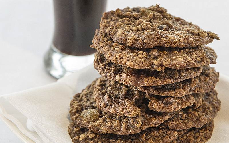 Chocolate Stout Oatmeal Cookie Recipe image