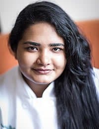 photo of Harshita Bhatia, a CIA culinary arts student