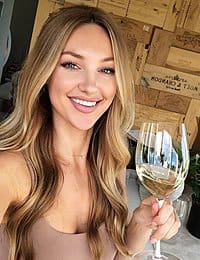 Jaclyn Misch, a wine & beverage management masters degree student at the CIA in Napa.