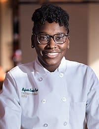 Image of CIA culinary science student Majestic Lewis-Bryant