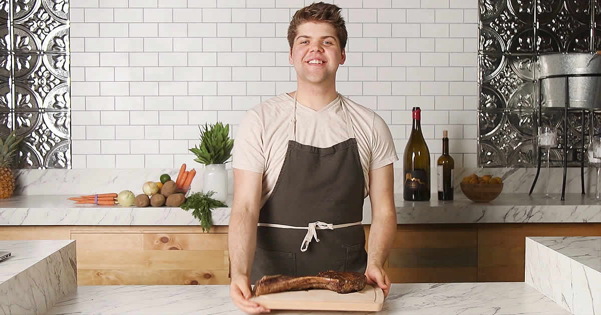 Image of Matthew Francis Johnson, CIA food business grad, writer, photographer, and videographer.