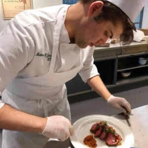 Photo of Matthew Francis Johnson, CIA culinary arts and food business management graduate.