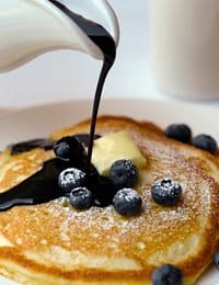 Blueberry Pancakes for Dad