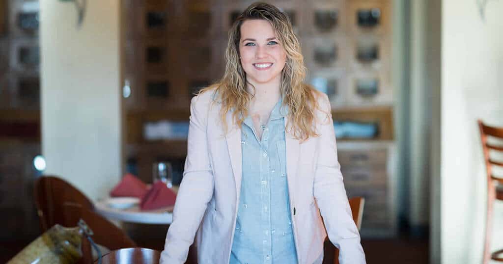 Photo of Payton Spear, baking and pastry student at The Culinary Institute of America in Hyde Park, NY