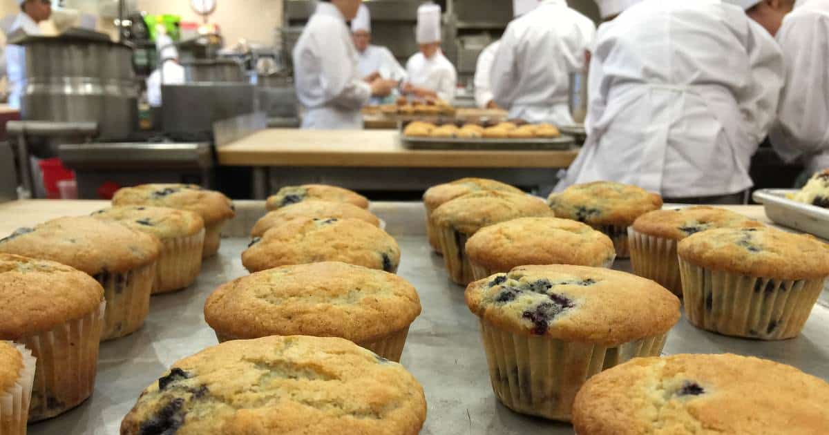 baking through the cia -muffins