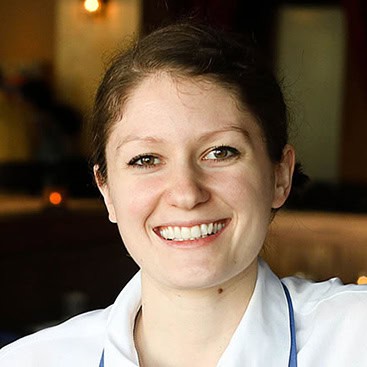 Photo of Camille Cogswell '13, CIA baking and pastry graduate and pastry chef at Zahav.