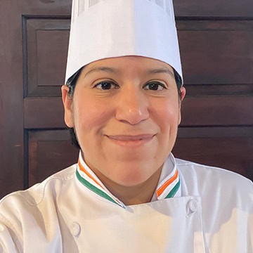 Celeste Peralez ’09, CIA Faculty in California: Lecturing Instructor—Culinary Arts.
