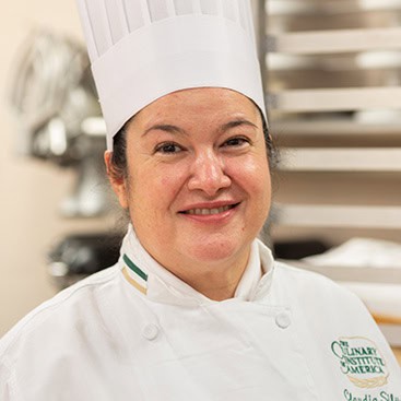 CIA Faculty, Claudia L. Silva, Assistant Professor—Baking and Pastry Arts.