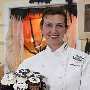 Dianne Rossomando ’95, CIA Faculty and alumni, Associate Professor of Baking and Pastry Arts on the New York csampus.