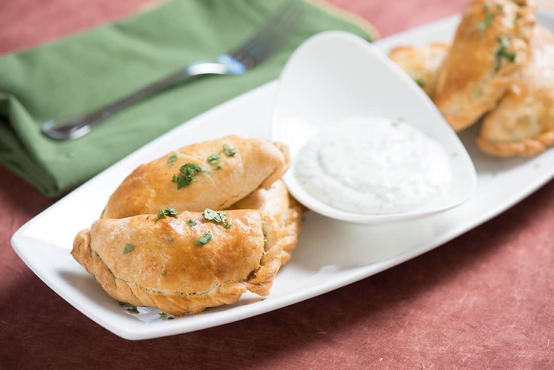 Empanadas with Black Beans and Queso Anejo