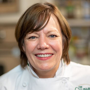 Janet Crandall, CIA Faculty in New York, Lecturing Instructor—Culinary Arts.