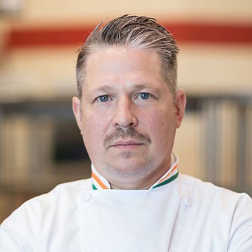 Jesse Frederick ’99, CIA Faculty and alumni. Lecturing Instructor—Culinary Arts at the New York campus.
