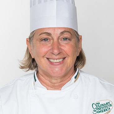 Lynne Gigliotti ’88, CIA Faculty and alumni, Associate Professor—Culinary Arts at the New York campus.