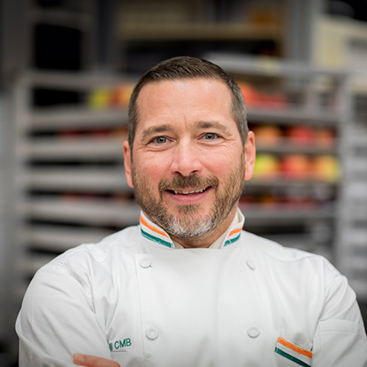 Noah Carroll ’06/’23, CIA Faculty and alumni, Associate Professor—Baking and Pastry Arts at the New York campus.