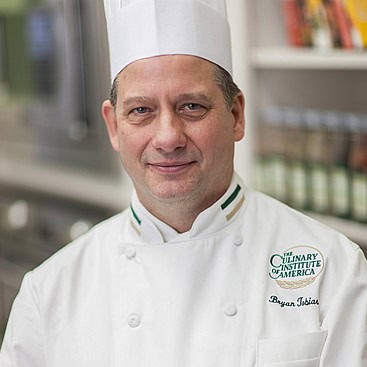 Bryan Tobias, CIA Faculty, Associate Professor—Culinary Arts at the New York campus.