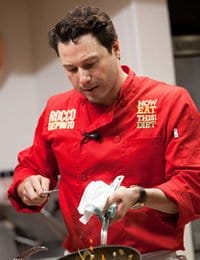 CIA alumni, Rocco DiSpirito'86, chef, author, TV personality, host of Rocco's Dinner Party.