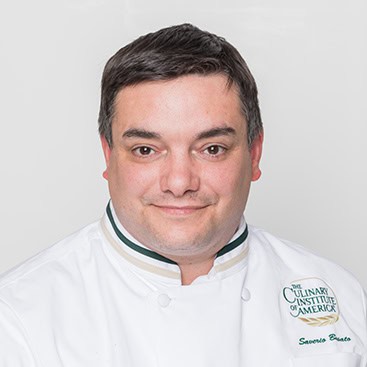 Saverio Busato, CIA faculty in Singapore—Assistant Professor, Baking and Pastry Arts.