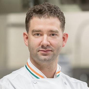 Thomas Trainor ’14, CIA Faculty and alumni, Lecturing Instructor—Culinary Arts at the New York campus.