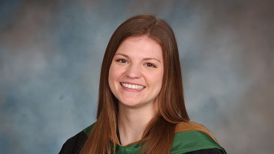 CIA alumnni spotlight on Paige Damore ’18.