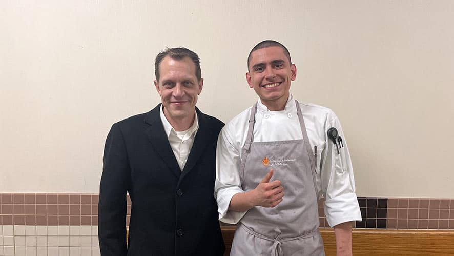 CIA Externship Spotlight: Diego Aguilar ’25 on Externship at SingleThread Farm Restaurant and Inn