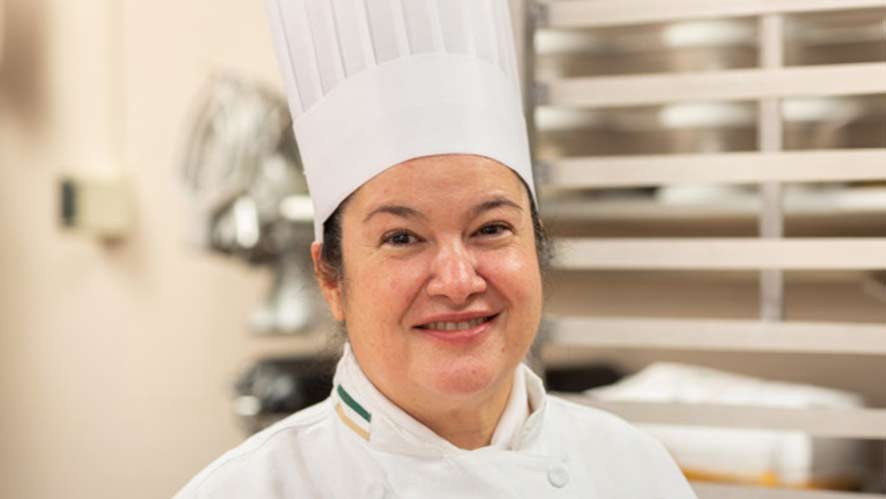 CIA Faculty, Claudia L. Silva, Assistant Professor—Baking and Pastry Arts.