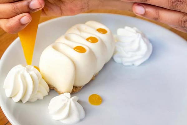 Dessert by Aastha Bhaiyya ’25 on Externship at Indaco