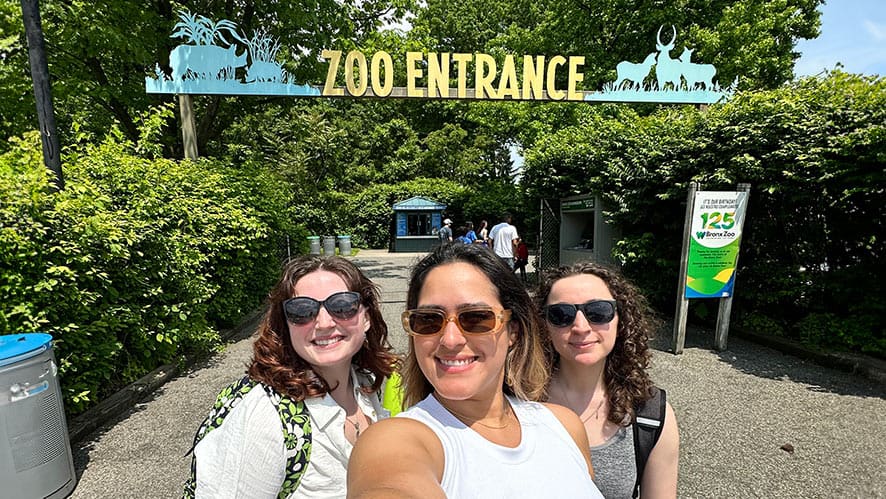 CIA Students Explore the Bronx Zoo
