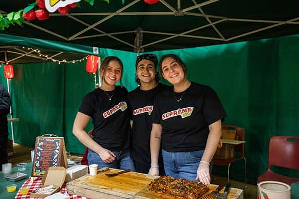 First Place Pizza Cook-Off Winners: Supreme ZA!