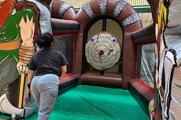 CIA’s Star-Spangled Cookout - Inflatable Ax Throwing