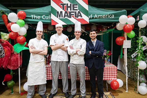 Third Place Pizza Cook-Off Winners: The Mafia