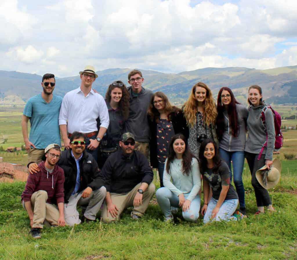 CIA Students Study Abroad in Peru