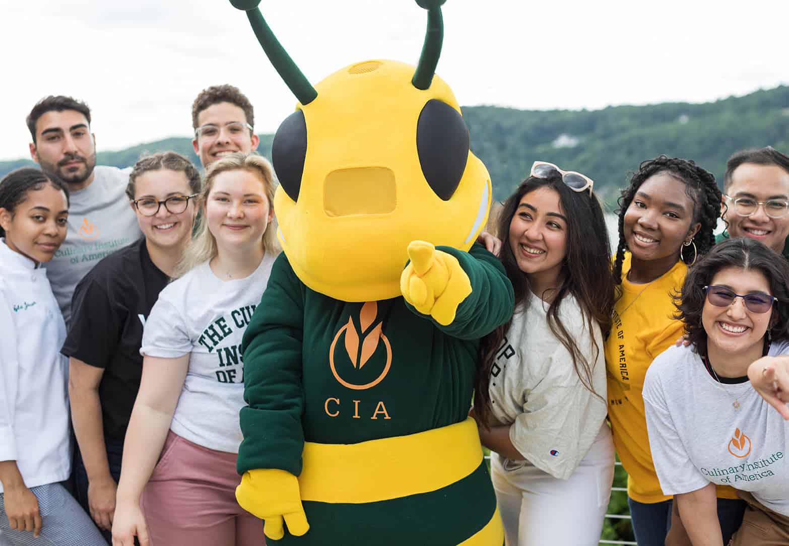 CIA Students with Sting