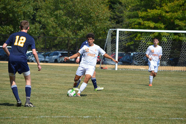 Image of CIA Steels soccer game vs. Webb Institute.
