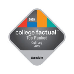 Image of College Factual #1 Best Culinary Arts Associate Degree Schools.