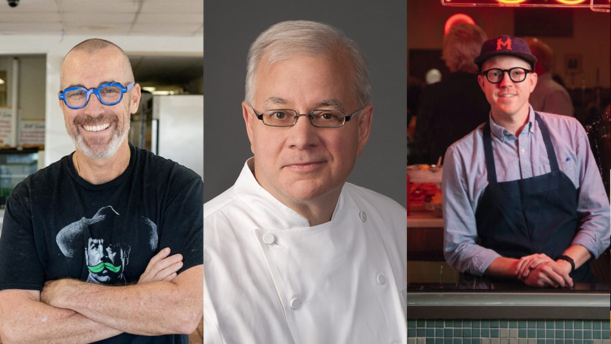 Image of Andrew Weissman, Gerry Klaskala, and Hunter Evans. Alumni in the News: March 2025.