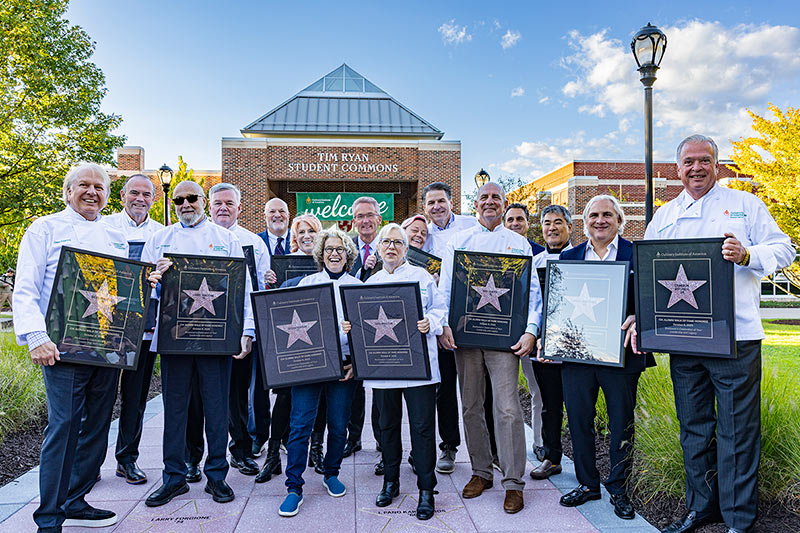 Image of CIA’s Alumni Walk of Fame inaugural class.