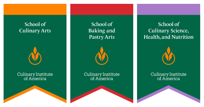 Image of CIA Schools Gonfalons.