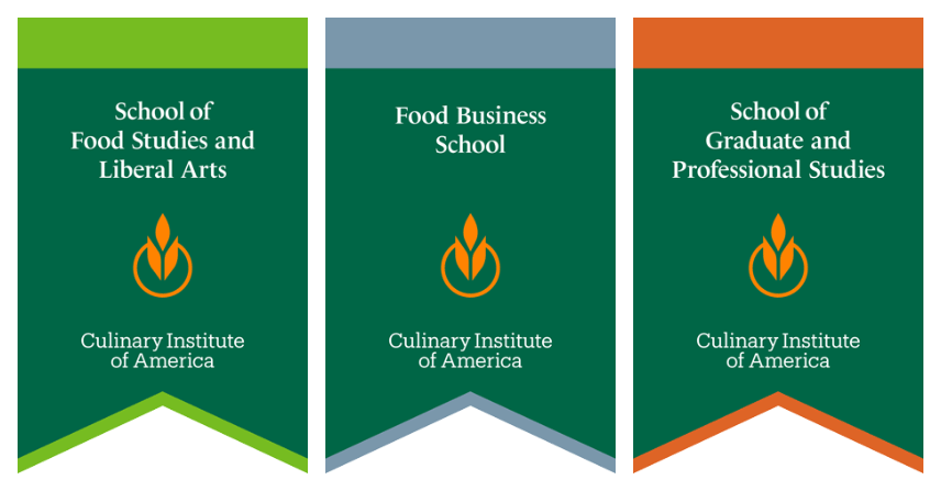 Image of CIA Schools Gonfalons.